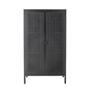Bloomingville Armoire Marikka noir - 82064544 Bloomingville Armoire Marikka noir - 82064544