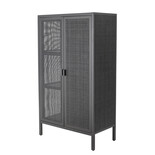 Bloomingville Armoire Marikka noir - 82064544 Bloomingville Armoire Marikka noir - 82064544