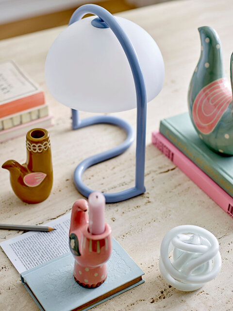 Bloomingville Lampe de table Favour bleue - 82058392