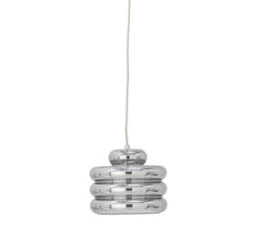 Bloomingville Lampe à suspension Spike argent Bloomingville Lampe à suspension Spike argent