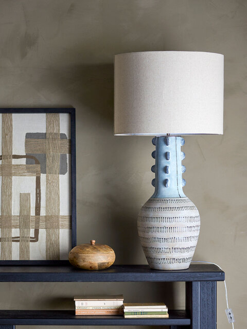 Bloomingville Gadiela lamp blue - 82068326 Bloomingville Gadiela lamp blue - 82068326