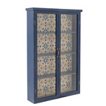 Bloomingville Armoire Hazem bleue - 82064840 Bloomingville Armoire Hazem bleue - 82064840