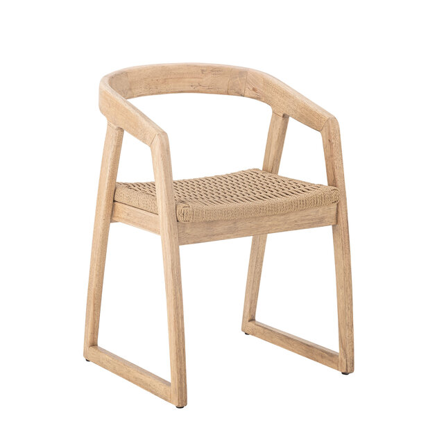 Bloomingville Serrone stoel naturel - 82064657