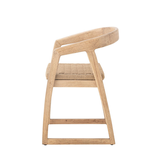 Bloomingville Serrone stoel naturel - 82064657