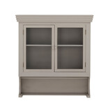 Bloomingville Mobiletto da parete Pilu grigio - 82058317 Bloomingville Mobiletto da parete Pilu grigio - 82058317