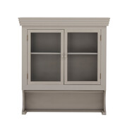 Bloomingville Mobiletto da parete Pilu grigio - 82058317 Bloomingville Mobiletto da parete Pilu grigio - 82058317