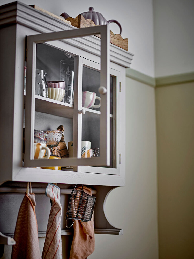 Bloomingville Armario de pared Pilu gris - 82058317 Bloomingville Armario de pared Pilu gris - 82058317