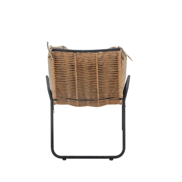 Bloomingville Boel loungestoel met voetenbankje - 82064496