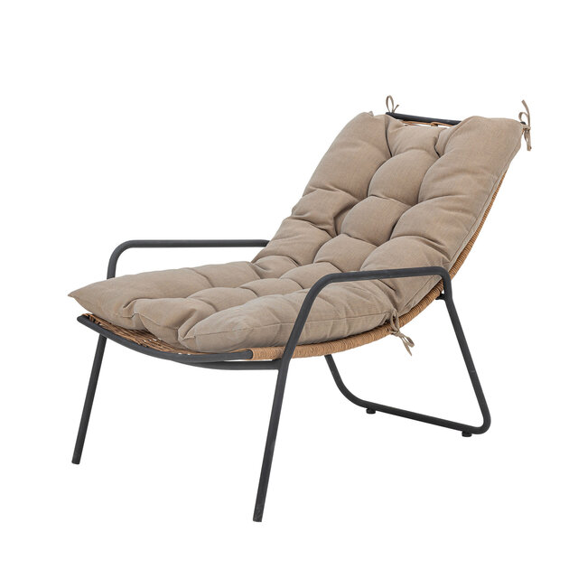 Bloomingville Boel loungestoel met voetenbankje - 82064496