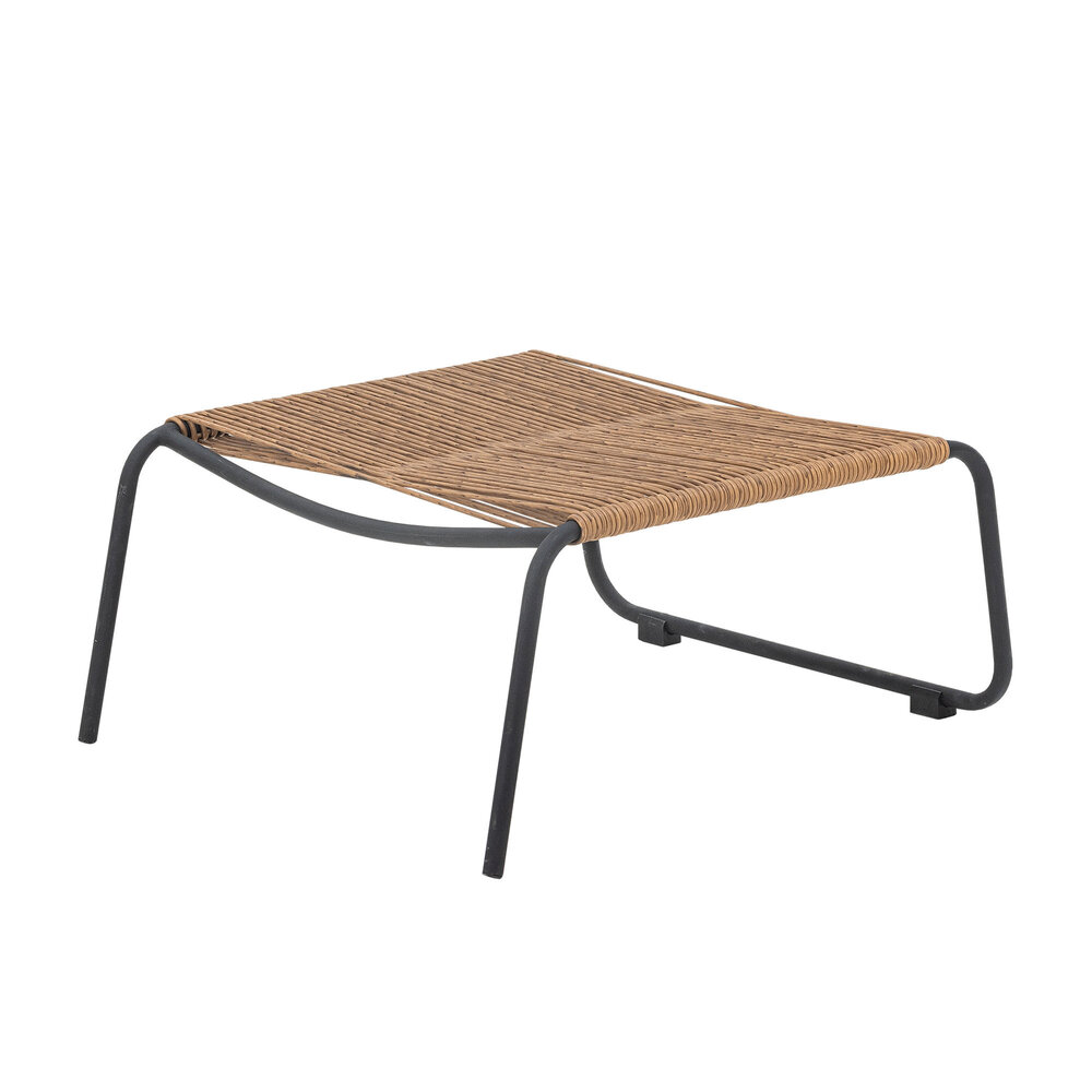 Bloomingville Boel Loungesessel mit Fußhocker - 82064496 Bloomingville Boel Loungesessel mit Fußhocker - 82064496