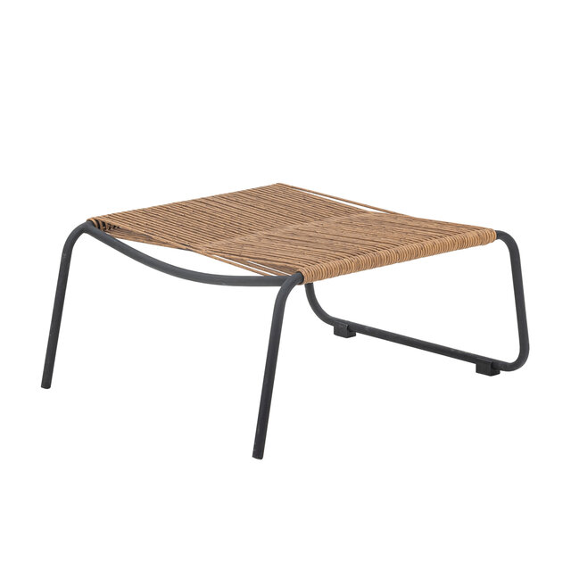 Bloomingville Boel lenestol med fotskammel - 82064496