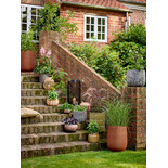 Bloomingville Mesola blomsterpotter brunt sett med 2 deler - 82064805