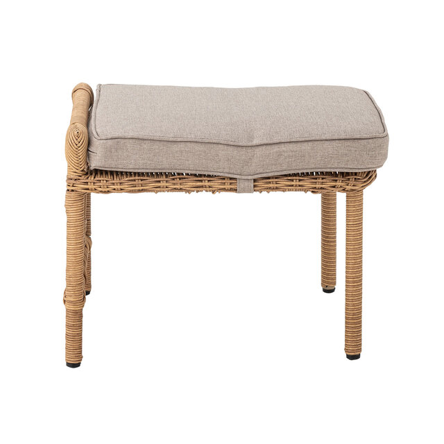 Bloomingville Belluce Loungesessel mit Fußhocker - 82064953