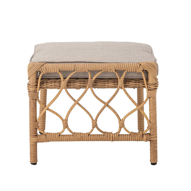Bloomingville Belluce Loungesessel mit Fußhocker - 82064953