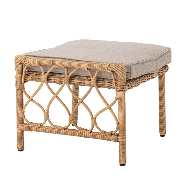 Bloomingville Belluce Loungesessel mit Fußhocker - 82064953
