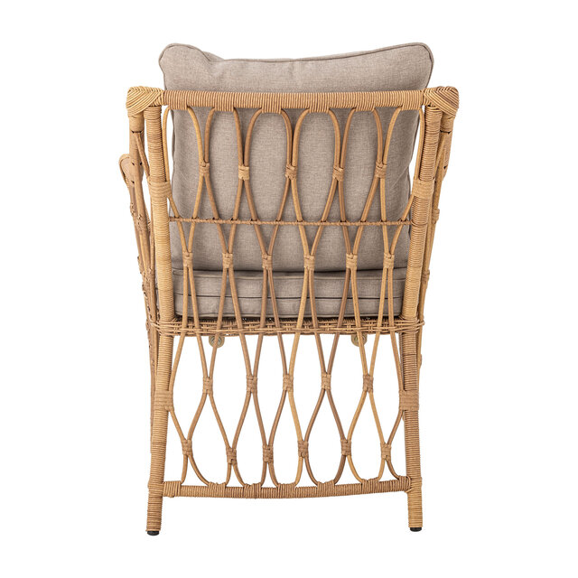 Bloomingville Belluce Loungesessel mit Fußhocker - 82064953
