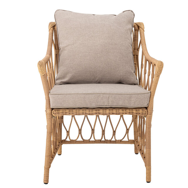 Bloomingville Belluce Loungesessel mit Fußhocker - 82064953