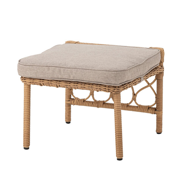 Bloomingville Belluce Loungesessel mit Fußhocker - 82064953