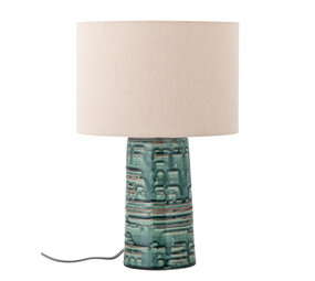 Bloomingville Lámpara de mesa Freyah verde Bloomingville Lámpara de mesa Freyah verde
