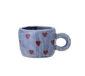 Bloomingville Mini Nini mugs set of 6 pieces blue Bloomingville Mini Nini mugs set of 6 pieces blue