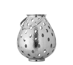 Bloomingville Maika lantaarn zilver Bloomingville Maika lantaarn zilver