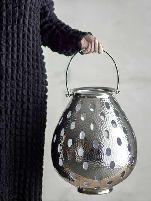 Bloomingville Maika Laterne silber - 82068455