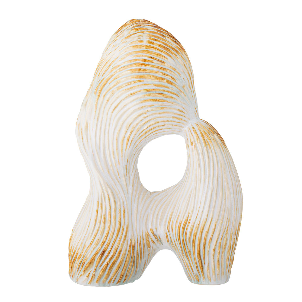 Dexlyn Abeille à Miel Métal Décoration Jardin, Fer Deco Extérieur Sculpture Murale 9×10 cm Jaune