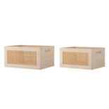 Bloomingville Piana storage boxes set of 2 pieces - 82064782