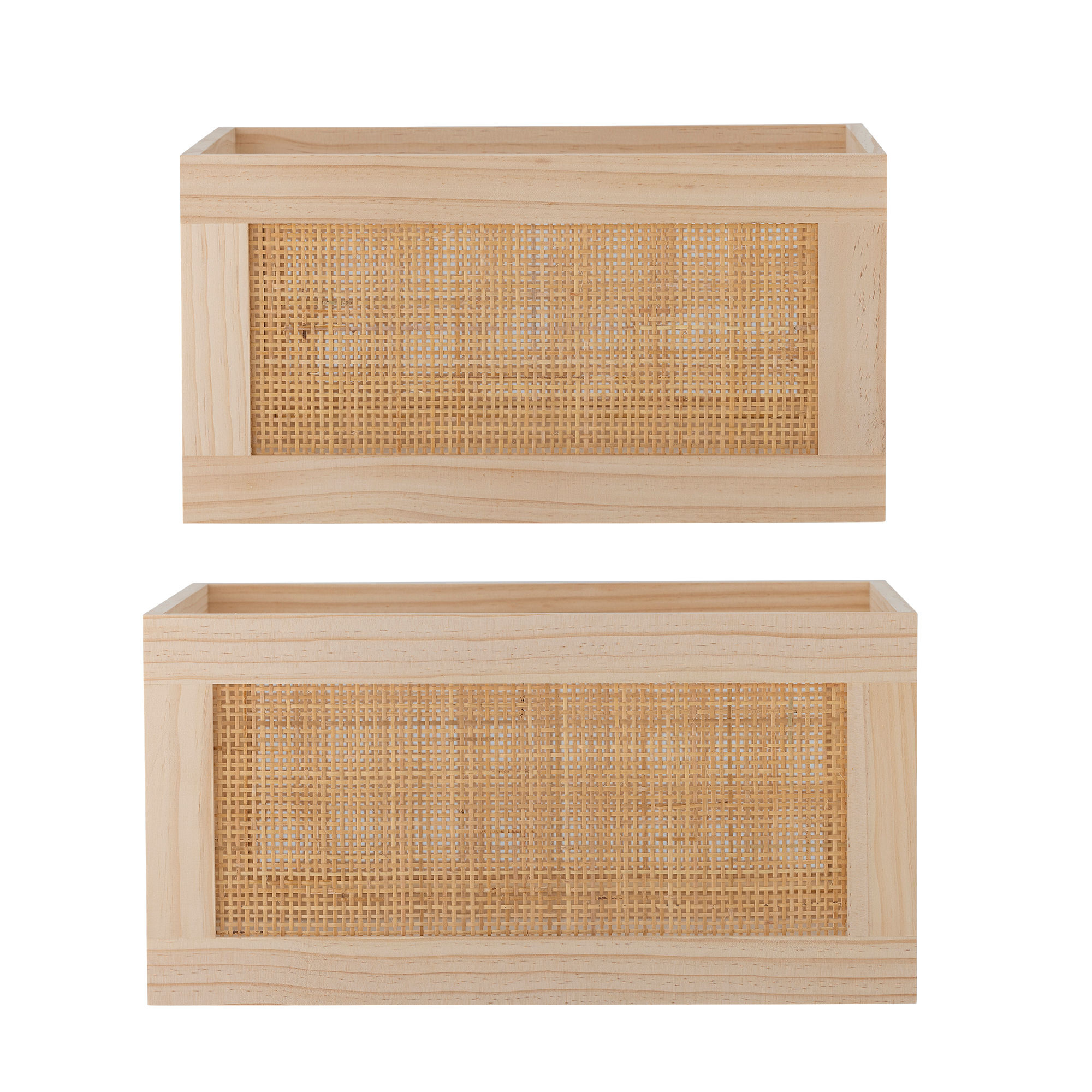 Bloomingville Piana opbergboxen set van 2 stuks - 82064782