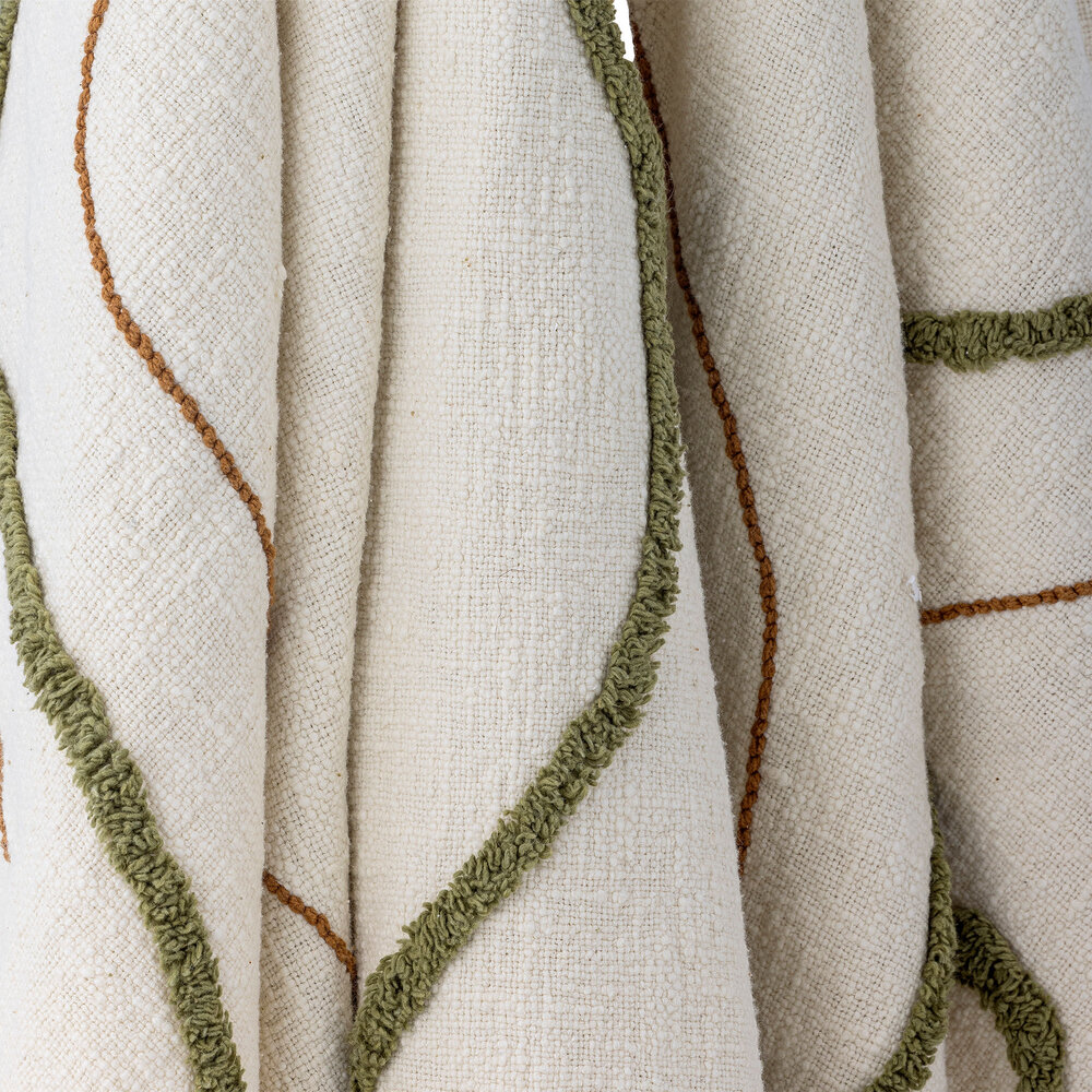 Bloomingville Osasio rutete grønn - 82062706