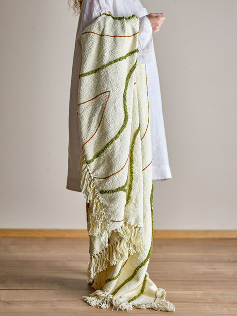 Bloomingville Osasio plaid groen - 82062706