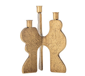 Bloomingville Lux lysestage guld Bloomingville Lux lysestage guld