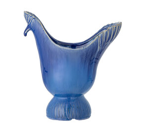 Bloomingville Wylie vase blå Bloomingville Wylie vase blå