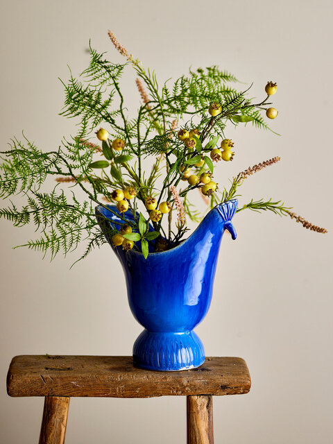 Bloomingville Wylie vase blå - 82062649