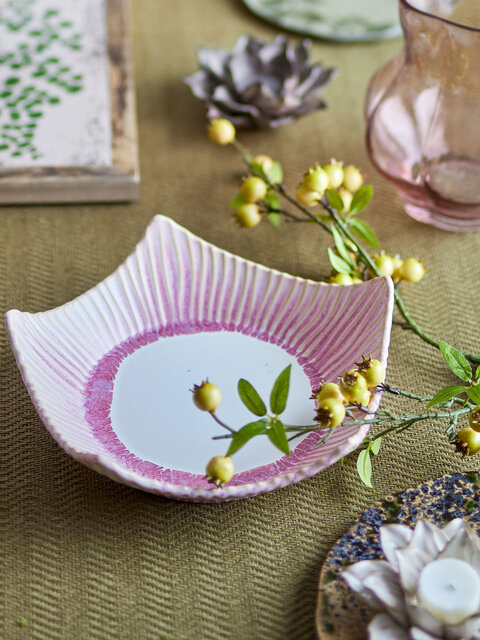 Bloomingville Bol fleuri rose - 82062600