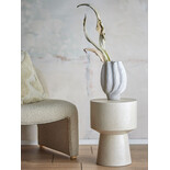 Bloomingville Cove vase hvid - 82061714 Bloomingville Cove vase hvid - 82061714