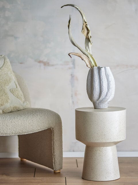 Bloomingville Jarrón Cove blanco - 82061714 Bloomingville Jarrón Cove blanco - 82061714