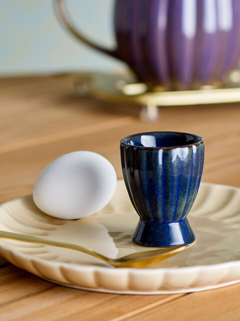 Bloomingville Latina egg cups blue set of 6 pieces - 82061928 Bloomingville Latina egg cups blue set of 6 pieces - 82061928
