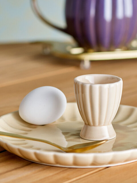 Bloomingville Latina egg cups natural set of 6 pieces - 82061921