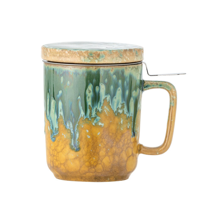 Bloomingville Yuma mugs green set of 6 pieces - 82061984