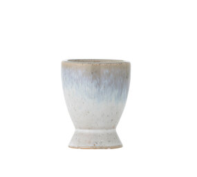 Bloomingville Paula eierdoppen blauw set van 8 stuks Bloomingville Paula eierdoppen blauw set van 8 stuks