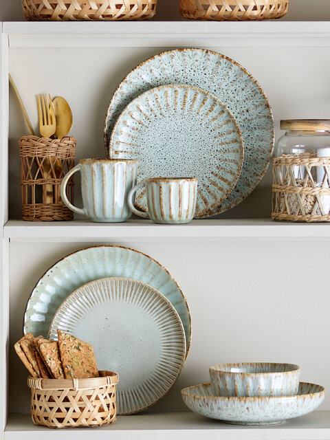 Bloomingville Tazas Fleur naturales - 82068425