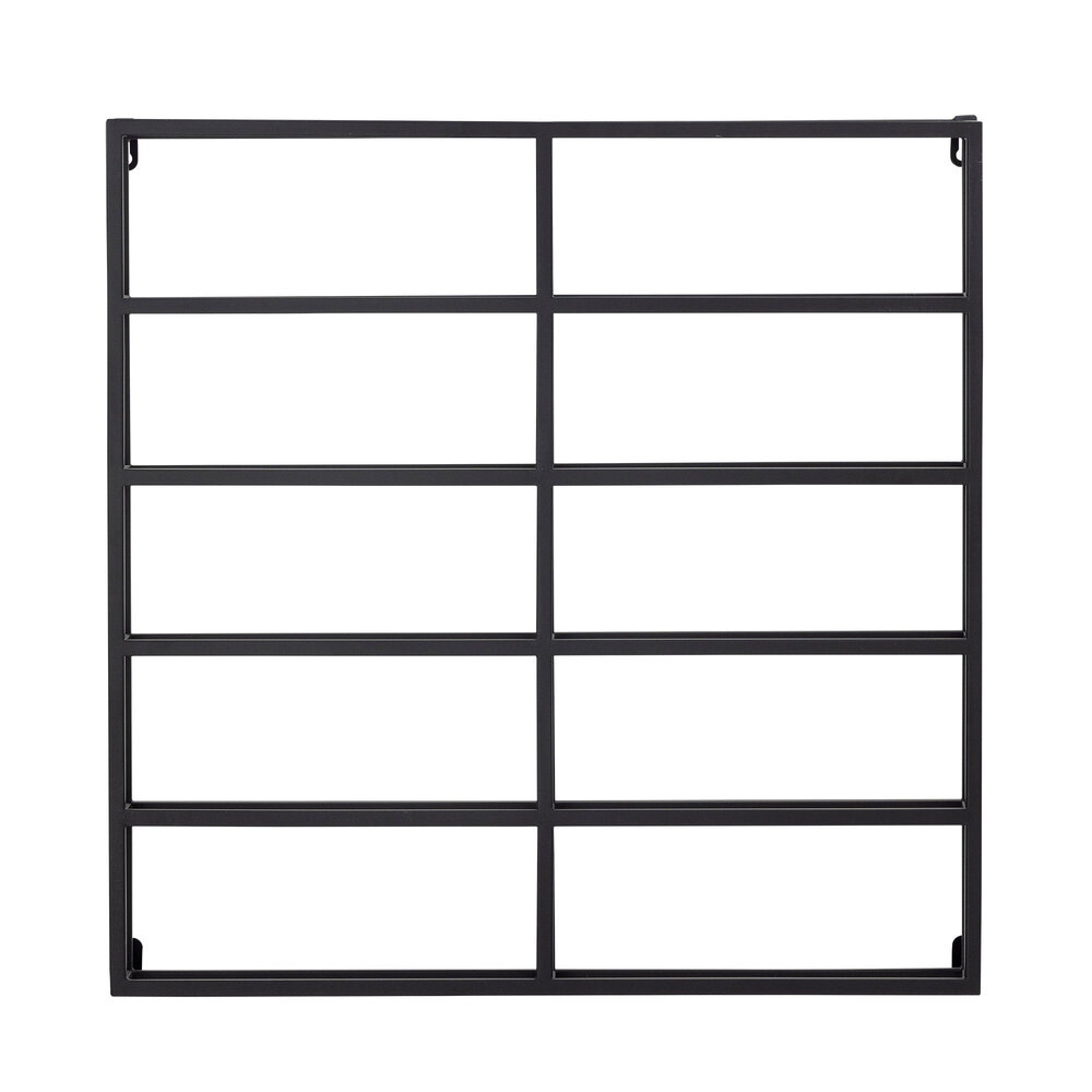 Bloomingville Magne vinreol sort - 82064787