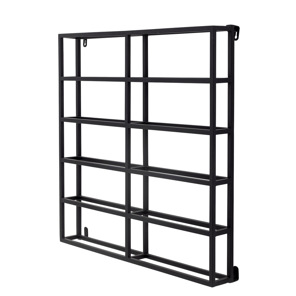 Bloomingville Magne Weinregal schwarz - 82064787