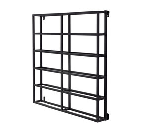 Bloomingville Magne Weinregal schwarz