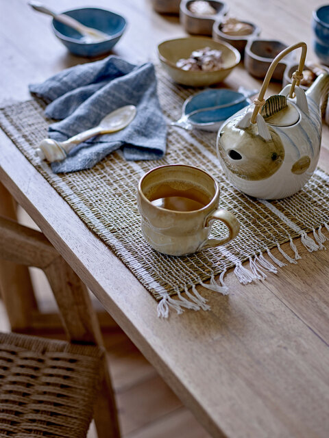 Bloomingville Juego de 6 tazas Nara en color natural - 82061989