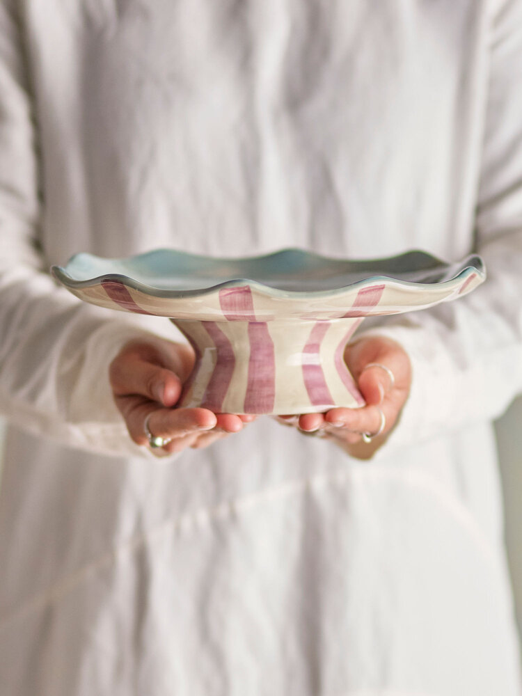 Bloomingville Présentoir à gâteaux Willa rose - 82062701 Bloomingville Présentoir à gâteaux Willa rose - 82062701