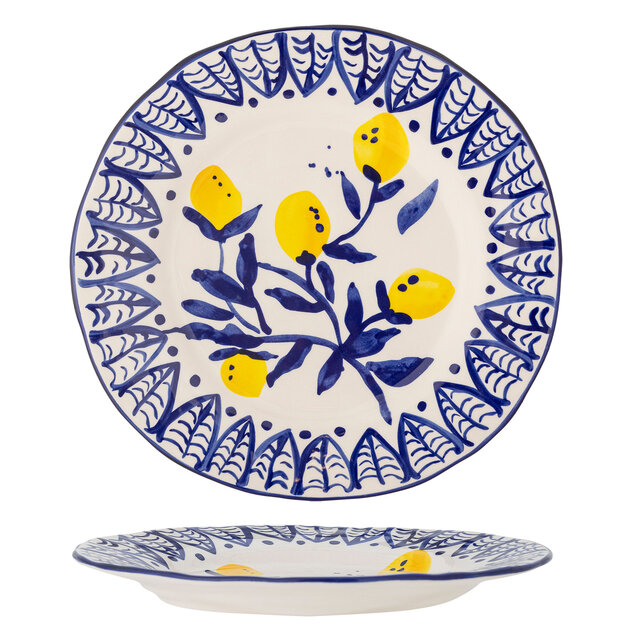 Bloomingville Maxima Teller Ø27cm blau 6er Set - 82061673