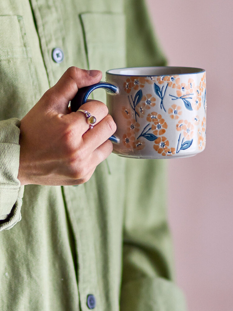 Bloomingville Myah mugs blue set of 6 pieces - 82061670 Bloomingville Myah mugs blue set of 6 pieces - 82061670