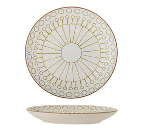 Bloomingville Maple plates Ø25.5cm green set of 6 pieces Bloomingville Maple plates Ø25.5cm green set of 6 pieces